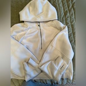 Half zip oversized scuba